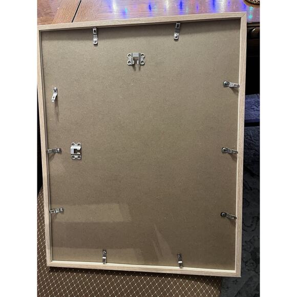 16x20” Framed Matted Vintage Early Victorian Floral Hearts Postcard Collage - Picture 2 of 2